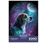 Puzzle for Adults 1000 Pieces Beagle Style 1 Adult Jigsaw Puzzle Hands-on Game Precision Cutting for Is Ideal As A Gift 52x38cm/1000pcs