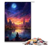 Puzzle for Adults 1000 Pieces Beautiful And Spectacular City Jigsaw Puzzle Every Piece Is Unique - Challenging Family Fun Game 1000 PCS(75x50cm)