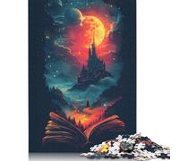 Puzzle for Adults 1000 Pieces Book Magic Nature Jigsaw Puzzles for Adults Jigsaw Puzzle for Teens Puzzle Game Toy Gift 1000pcs (38x26cm)