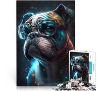 Puzzle for Adults 1000 Pieces Boxer Dog Familienspiel zum Stressabbau, schwierige Herausforderung Geburtstagsgeschenke38x26cm