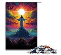 Puzzle for Adults 1000 Pieces Brazil Jesus Savior Jigsaw Every Piece Is Unique Challenging Family Fun Game 75x50cm