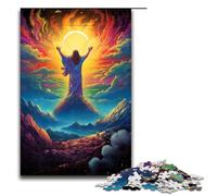 Puzzle for Adults 1000 Pieces Brazil Jesus Savior Jigsaw Puzzle Every Piece Is Unique - Challenging Family Fun Game 1000 PCS(75x50cm)
