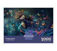 Puzzle for Adults 1000 Pieces Butterfly Dreams Fantasy Art Puzzles for Adults Hands-on Game Difficult Hard Unique Gifts for Birthday And Christmas 70x50cm/1000pcs