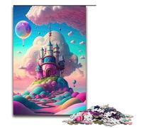 Puzzle for Adults 1000 Pieces Candyland for Kids Room Jigsaw Every Piece Is Unique Challenging Family Fun Game 75x50cm