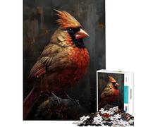 Puzzle for Adults 1000 Pieces Cardinal Mythical Realm Learning Educational Toys Family Games Learning Educational Secret Santa Gifts (Size 50x75cm)