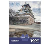 Puzzle for Adults 1000 Pieces Castle Reflection Puzzles for Adults Relaxing Games Precision Cutting Parent-child Interaction 70x50cm/1000pcs