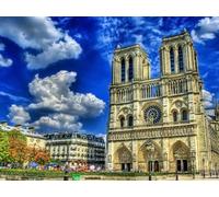 Puzzle for Adults 1000 Pieces Cathedral Notre Dame Paris France 38x52cm
