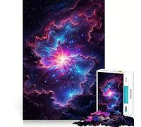 Puzzle for Adults 1000 Pieces Celestial Bloom Fine Cut Art Brain Boosting Play Quiet Time Game Xmas Leisure Gift (38x52cm)