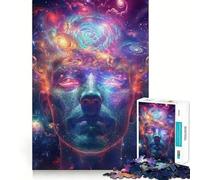 Puzzle for Adults 1000 Pieces Celestial Enlightenment Fine Cut Art Brain Boosting Play Quiet Time Game Xmas Leisure Gift (50x75cm)