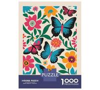 Puzzle for Adults 1000 Pieces Central Park Butterflies Jigsaw for Adults Family Games Home Decoration Unique Gifts for Birthday And Christmas 38x26cm/1000pcs