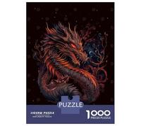 Puzzle for Adults 1000 Pieces Chinese New Year Dragon Jigsaw for Adults Relax Games Analysis And Logic Birthday And Unique Gifts 70x50cm/1000pcs