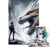 Puzzle for Adults 1000 Pieces Chromas Awakening Help The Brain Exercise Presents for Women Anti-Stress Toys for Ages 14 And over (38x26cm)