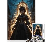 Puzzle for Adults 1000 Pieces Chrono Witch's Awakening DIY Toys Gift Birthday Relax Games with Fully Interlocking Randomly Shaped Pieces Size 38x52cm