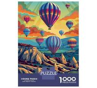 Puzzle for Adults 1000 Pieces Colorful Cappadocia Adult Jigsaw Puzzle Hands-on Game Precision Cutting for Is Ideal As A Gift 70x50cm/1000pcs