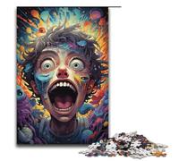 Puzzle for Adults 1000 Pieces Colorful Fantasy Little Boy Jigsaw Puzzle Every Piece Is Unique - Challenging Family Fun Game1000 PCS(38x26cm)