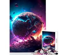 Puzzle for Adults 1000 Pieces Cosmic Bang Jigsaw Puzzles for Teenagers Staycation Kill Time Fun Activities at Home Unique Challenge Game (38x26cm)