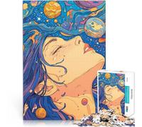 Puzzle for Adults 1000 Pieces Cosmic Dream Anspruchsvoll, aber lustig und humorvoll Geburtstagsgeschenk, Geschenke, Wandkunst52x38cm
