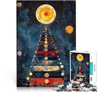 Puzzle for Adults 1000 Pieces Cosmic Pyramid Interessante Stressreduzierung Einzigartige Geburtstags- und Geschenkideen52x38cm