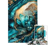 Puzzle for Adults 1000 Pieces Crystal Cavern Kintsugi Puzzle for Adults DIY Toys A Work of Art Unique Gifts for Birthday And Christmas (Size 38x26cm)
