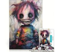 Puzzle for Adults 1000 Pieces Cursed Craftwork, DIY Toys, Challenging To Complete, Artists' Collection, Fine Arts 38x52cm