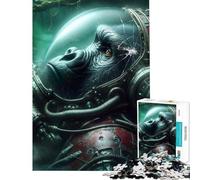 Puzzle for Adults 1000 Pieces Cyber Primate ︰ The Wild Age Puzzle for Adults Relax Games Wall Decoration Unique Gifts for Birthday And Christmas (Size 50x75cm)