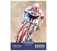 Puzzle for Adults 1000 Pieces Cycling Sport Art Jigsaw for Adults Relax Games Analysis And Logic Birthday And Unique Gifts 38x26cm/1000pcs