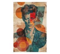 Puzzle for Adults 1000 Pieces David Bowie Rock Singer Educational Game Challenge Toy Puzzles for Adults Children-26x38cm
