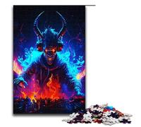 Puzzle for Adults 1000 Pieces DJ The Devil Jigsaw Every Piece Is Unique Challenging Family Fun Game 75x50cm