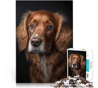 Puzzle for Adults 1000 Pieces Dog AI Generative Herausforderndes Spielspielzeug Tolle Geschenke und Spielzeuge38x26cm