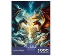 Puzzle for Adults 1000 Pieces Duel of The Fates Jigsaw for Adults Relax Games Analysis And Logic Birthday And Unique Gifts 52x38cm/1000pcs