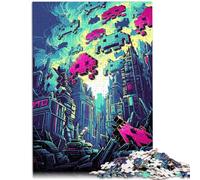 Puzzle for Adults 1000 Pieces Earth C A C AFs last hope Difficult and Challenge 26x38cm Enhance love between couples for teenager Age 14 Up