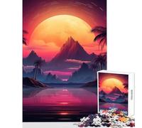 Puzzle for Adults 1000 Pieces Enchanted Synth Dreams Puzzles for Teenagers Birthday Present Difficult And Challenge Toy Intellectual Game (50x75cm)