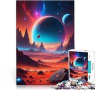 Puzzle for Adults 1000 Pieces Epic Planet sci fi scene Familienspiel für und Jedes Stück ist einzigartig Anspruchsvolles Familienspiel38x26cm