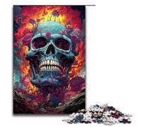 Puzzle for Adults 1000 Pieces Evil Hell Monster Jigsaw Puzzle Every Piece Is Unique - Challenging Family Fun Game 1000 PCS(75x50cm)