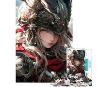 Puzzle for Adults 1000 Pieces Eyes Ablaze Heart Aflame Challenging To Complete Wall Decoration Family Game Suitable for Ages 14 And Up (38x26cm)