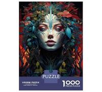 Puzzle for Adults 1000 Pieces Fantasy Forest Goddess Art Print Adult Jigsaw Puzzle Hands-on Game Precision Cutting for Is Ideal As A Gift 52x38cm/1000pcs