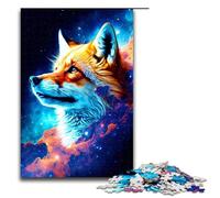 Puzzle for Adults 1000 Pieces Fantasy Fox Jigsaw Every Piece Is Unique Challenging Family Fun Game 75x50cm