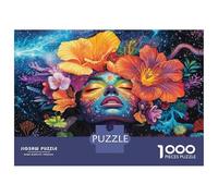 Puzzle for Adults 1000 Pieces Fantasy Woman Art Print Puzzles for Adults Hands-on Game Difficult Hard Unique Gifts for Birthday And Christmas 38x26cm/1000pcs