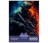 Puzzle for Adults 1000 Pieces Fire Storm Jigsaws for Adults Brain Teaser Game Staycation Kill Time Birthday And Unique Gifts 52x38cm/1000pcs