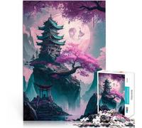 Puzzle for Adults 1000 Pieces Floating palace japan Interessante Stressreduzierung Verbessern Sie das Gedächtnis52x38cm