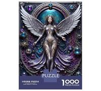 Puzzle for Adults 1000 Pieces Galactic Angel Steampunk Jigsaws for Adults Family Game Perfect Decoration Unique Gifts for Birthday And Christmas 38x26cm/1000pcs