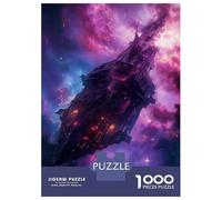 Puzzle for Adults 1000 Pieces Galactic Cruiser Jigsaw for Adults Relax Games Analysis And Logic Birthday And Unique Gifts 70x50cm/1000pcs