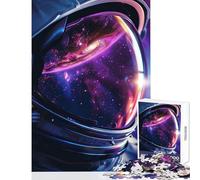 Puzzle for Adults 1000 Pieces Galactic Gaze Jigsaw Puzzles for Teenagers Staycation Kill Time Fun Activities at Home Unique Challenge Game (38x26cm)