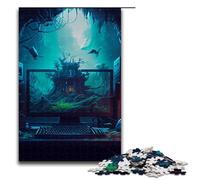 Puzzle for Adults 1000 Pieces Gaming Coming to Life Jigsaw Every Piece Is Unique Challenging Family Fun Game 75x50cm
