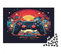 Puzzle for Adults 1000 Pieces Gaming Equipment Games Themed Jigsaw Puzzles 1000 Pieces for Adults Jigsaw Puzzle for Teens Puzzle Game Toy Gift 1000pcs (75x50cm)