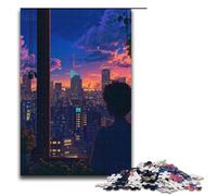 Puzzle for Adults 1000 Pieces Gaze Into The Distance Jigsaw Puzzle Every Piece Is Unique - Challenging Family Fun Game 1000 PCS(38x26cm)