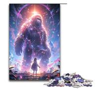 Puzzle for Adults 1000 Pieces Gorgeous Starry Sky Zodiac Monkey Jigsaw Every Piece Is Unique Challenging Family Fun Game 75x50cm