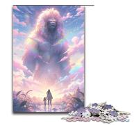 Puzzle for Adults 1000 Pieces Gorgeous Starry Sky Zodiac Monkey Jigsaw Every Piece Is Unique Challenging Family Fun Game 75x50cm