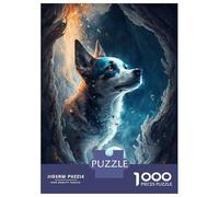Puzzle for Adults 1000 Pieces Jack Russell Terrier Dog Puzzles for Adults Anti-Stress Toys Perfect Decoration for Is Ideal As A Gift 52x38cm/1000pcs