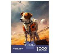 Puzzle for Adults 1000 Pieces Jack Russell Terrier Mars Jigsaw for Adults Relax Games Analysis And Logic Birthday And Unique Gifts 38x26cm/1000pcs
